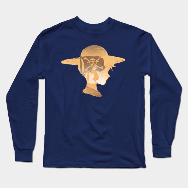 Straw hat captain Long Sleeve T-Shirt by FanFreak